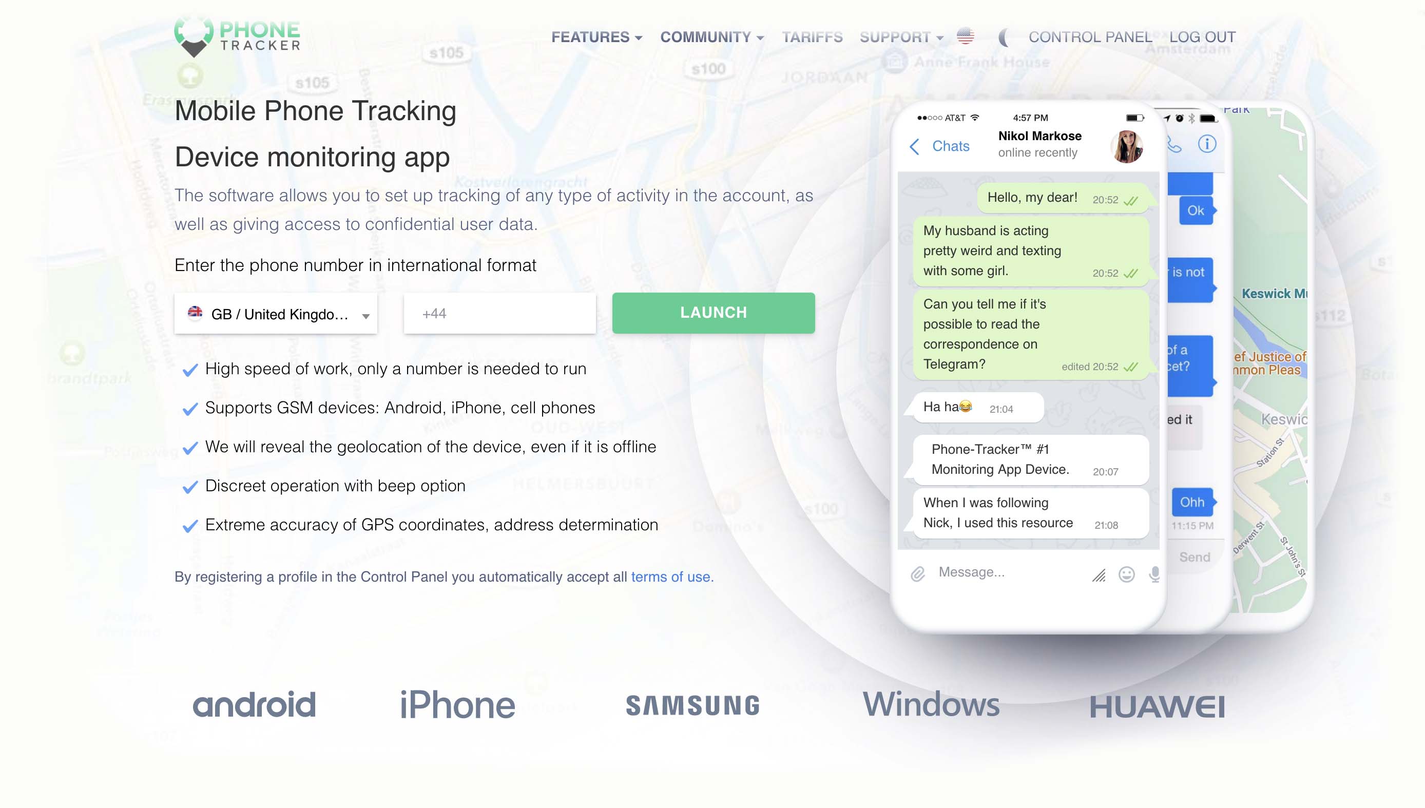 회사 소개 | Phone-Tracker™